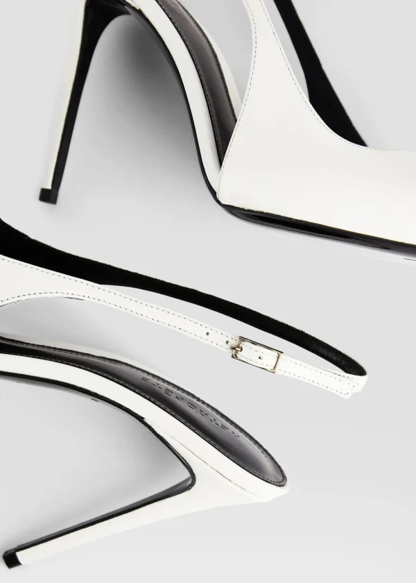 RETROFÊTE*Retrofete Cindy Slingback Heel White