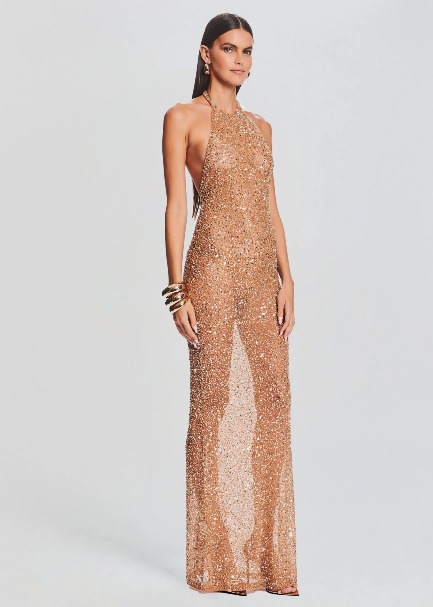 clarisse_sequin_dress_2-3.webp Guest Of*Retrofete Clarisse Sequin Dress Champagne