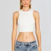 Tops*Retrofete Clea Tank White