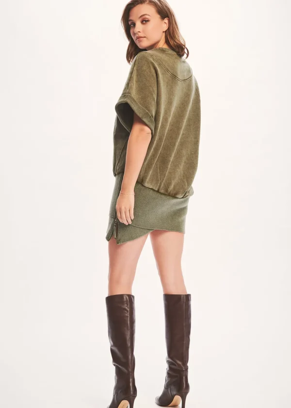 RETROFÊTE*Retrofete Coleen Dress Vintage Green