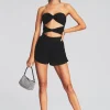 Jumpsuits*Retrofete Constance Romper Black