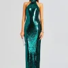 RETROFÊTE*Retrofete Cora Sequin Dress Aquamarine