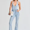 Day to Night*Retrofete Cynthia Jumspuit Vintage Celeste