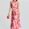 Guest Of*Retrofete Dali Long Dress Multi