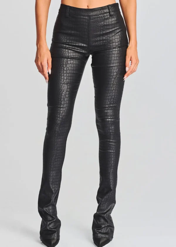 Best Sellers*Retrofete Danica Coated Denim Pant Gator