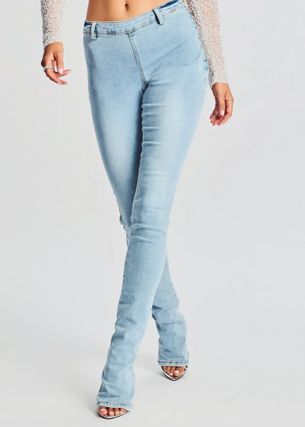 RETROFÊTE*Retrofete Danica Pant Vintage Celeste