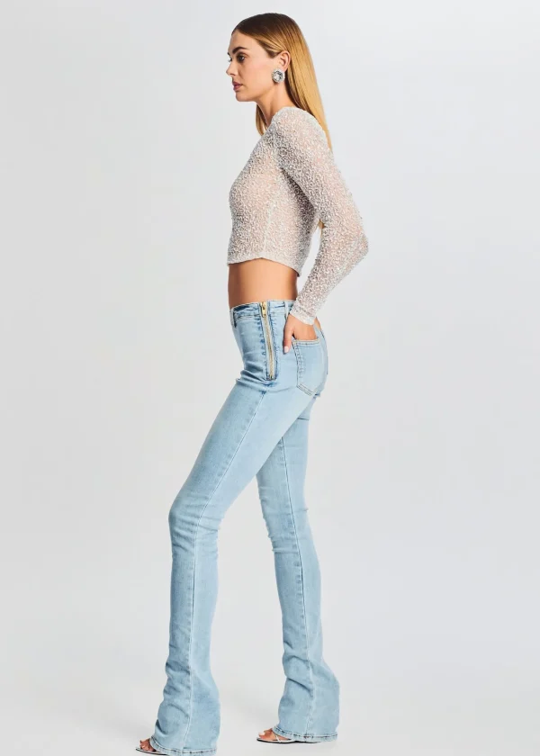 RETROFÊTE*Retrofete Danica Pant Vintage Celeste
