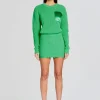 Trending*Retrofete Daniella Sweater Dress Pistachio