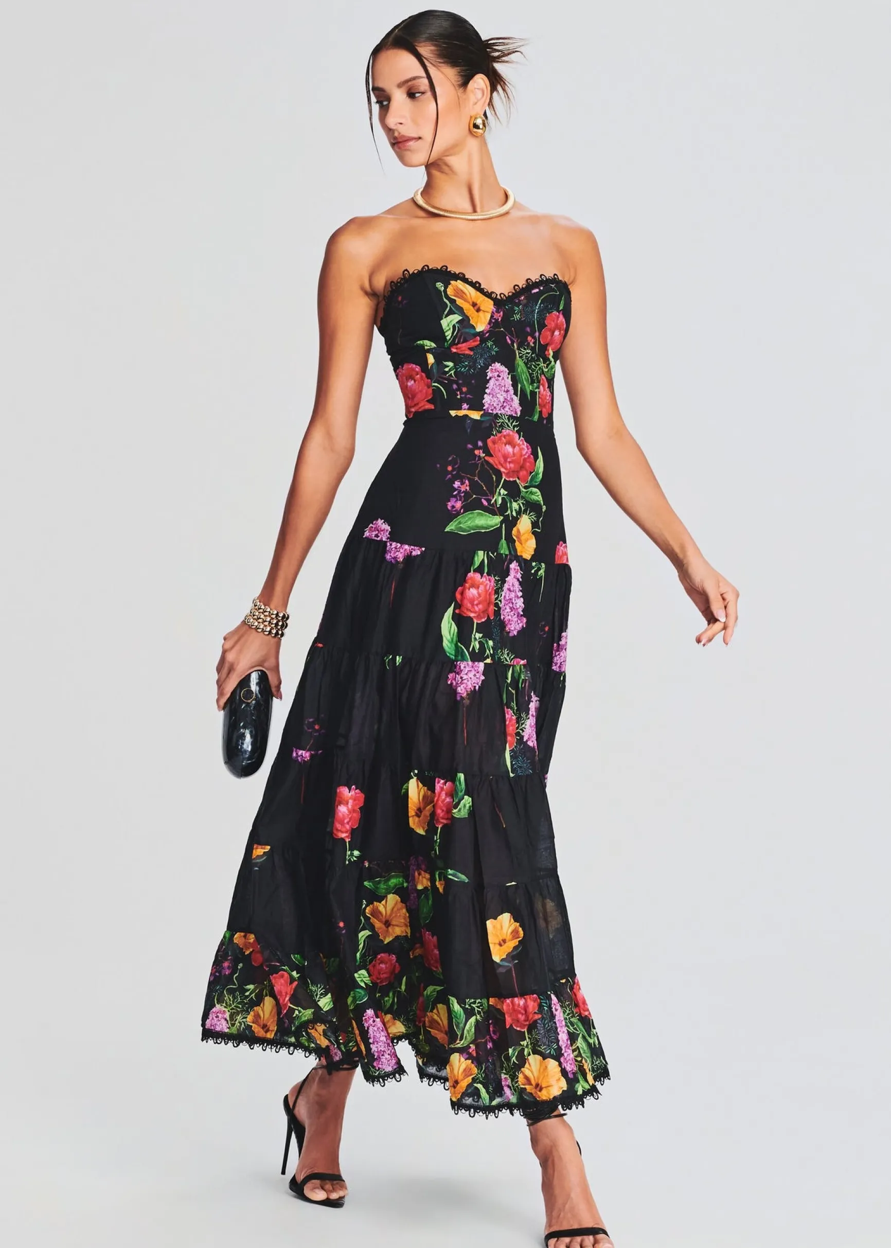 danny_long_dress_4.webp Honeymoon Looks*Retrofete Danny Long Dress Black Bonita