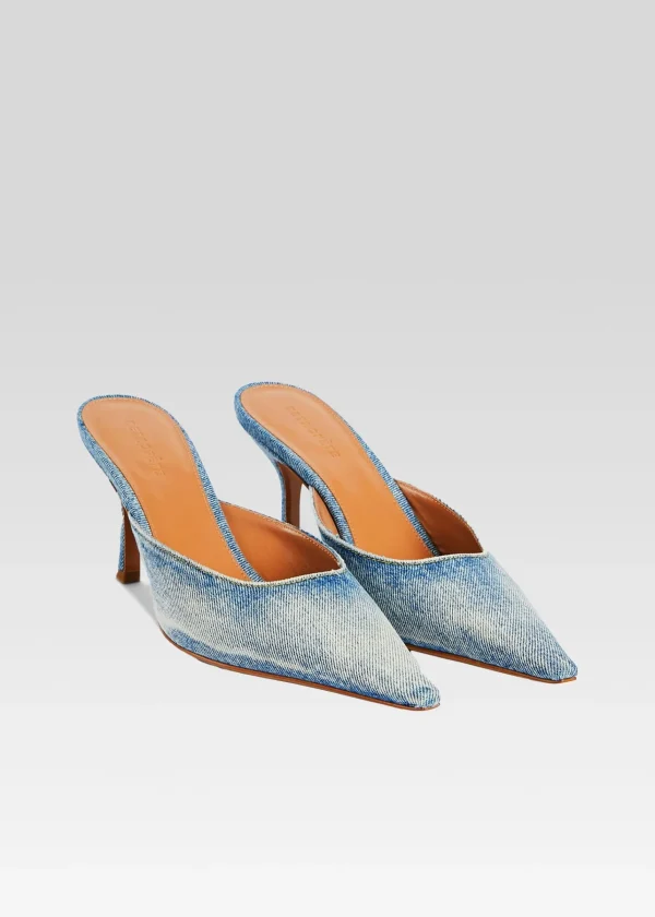 RETROFÊTE*Retrofete Daphne Mule Denim