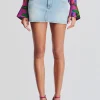Bottoms*Retrofete Darlinda Mini Skirt Celeste