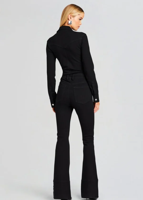 Denim*Retrofete Deedee Denim Jumpsuit Stone Black