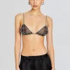 RETROFÊTE*Retrofete Deja Crystal Bra Black/Silver
