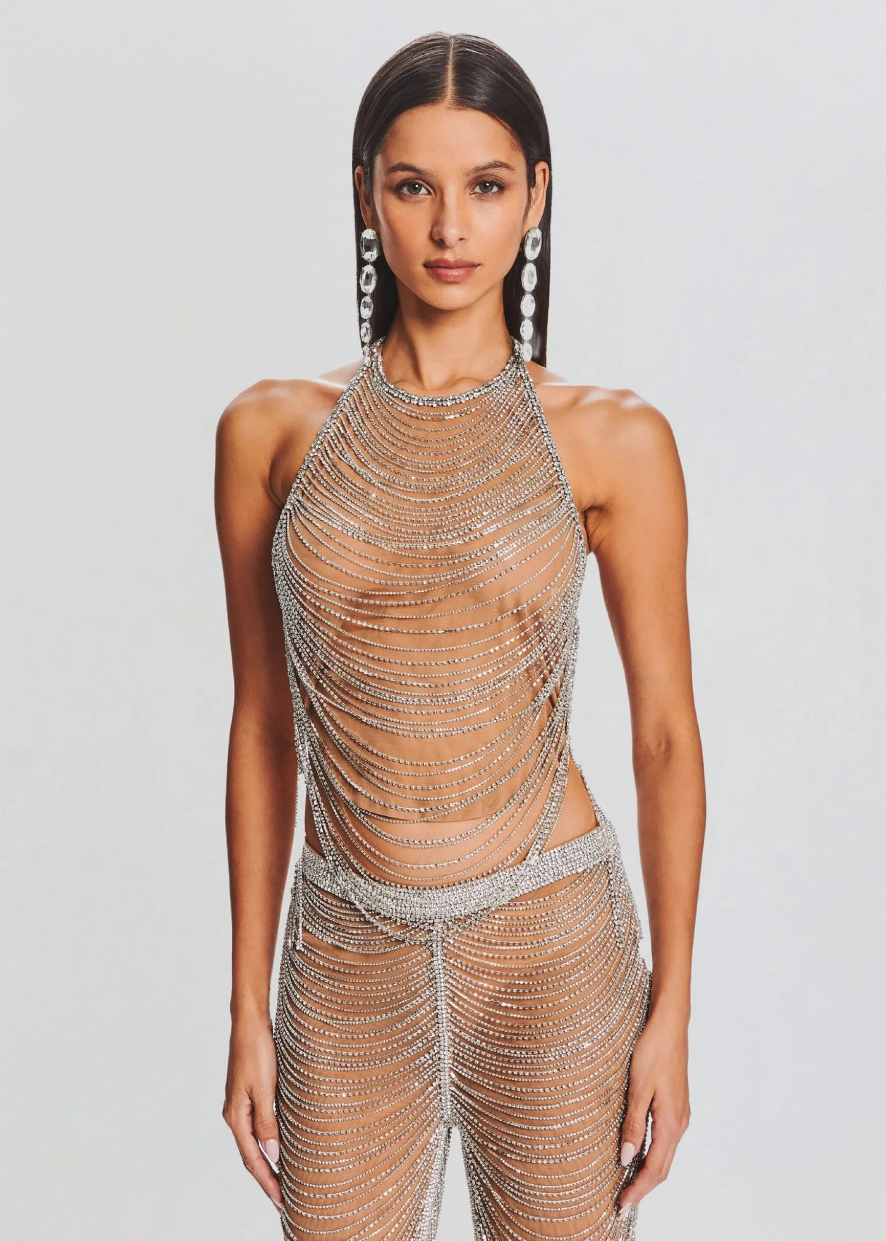 delaney_embellished_top_0-1.webp Sheer Bliss*Retrofete Delaney Embellished Top Tannin/Silver