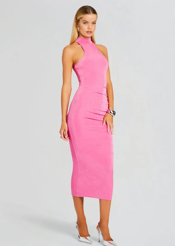 Midi*Retrofete Delta Dress Malibu Pink