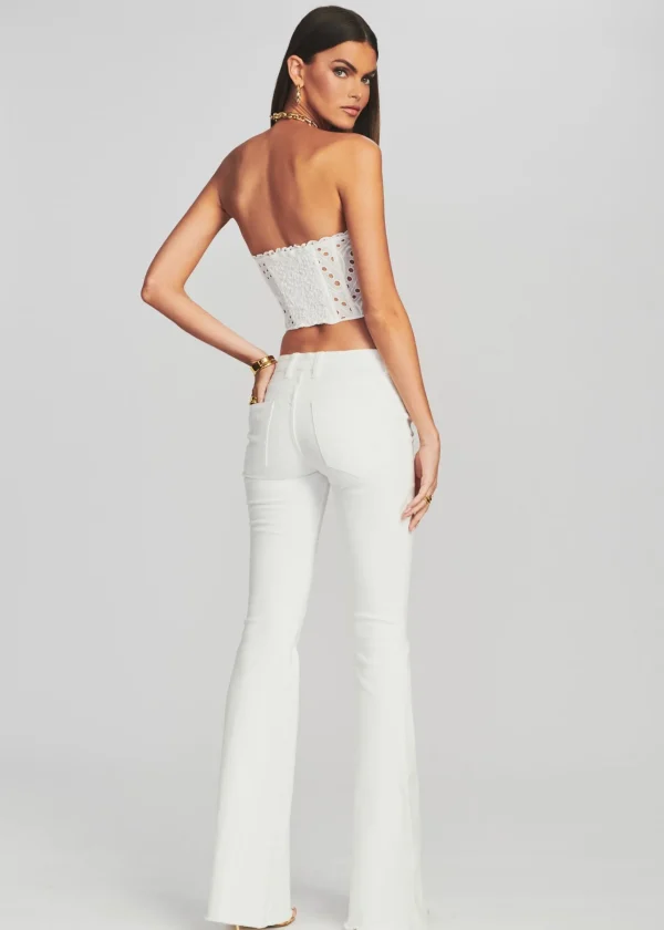 Bottoms*Retrofete Demi Jean White