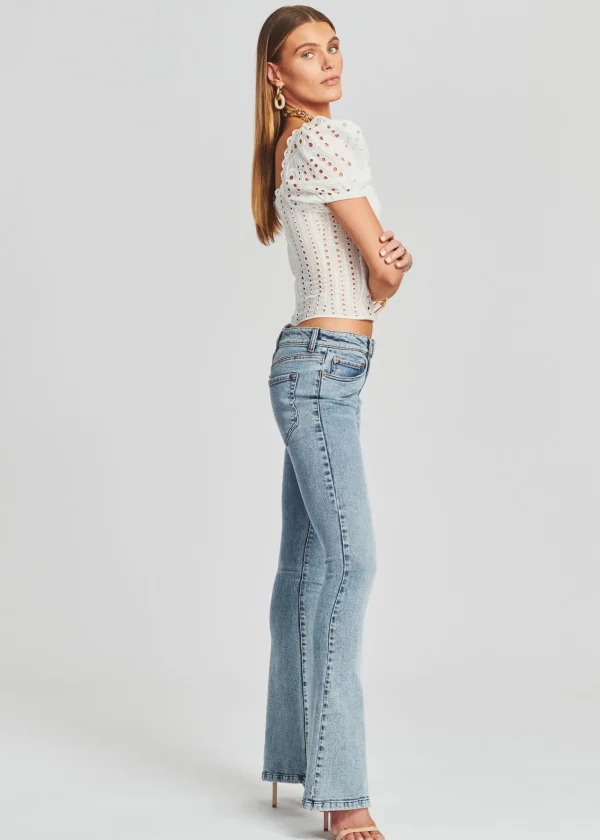 Bottoms*Retrofete Demi Mid Rise Jean Sorrento
