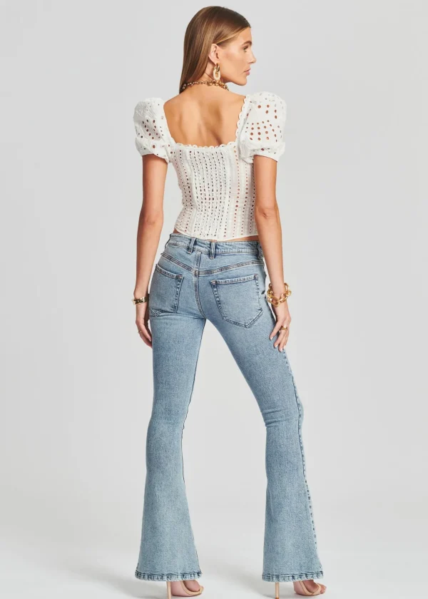 Bottoms*Retrofete Demi Mid Rise Jean Sorrento