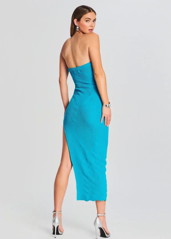 Midi*Retrofete Desiree Dress Turquoise