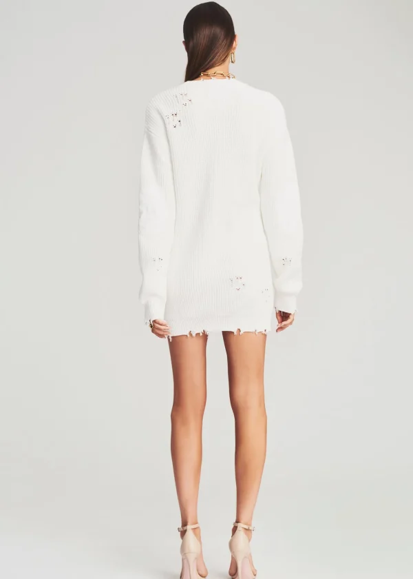 Honeymoon Looks*Retrofete Devin Sweater White