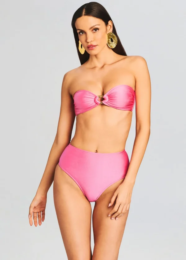 Resort '24*Retrofete Dia Bikini Top Rose Blossom