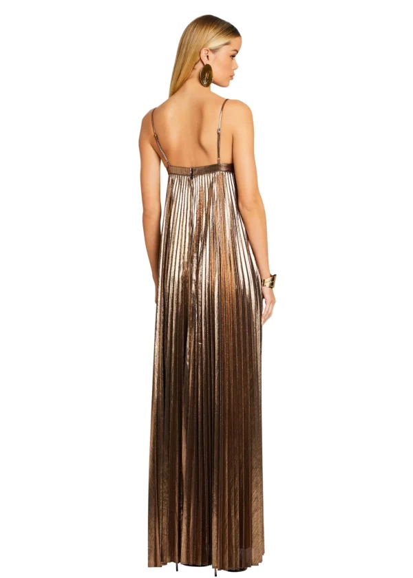 Bridal Party*Retrofete Diana Dress Metallic Bronze