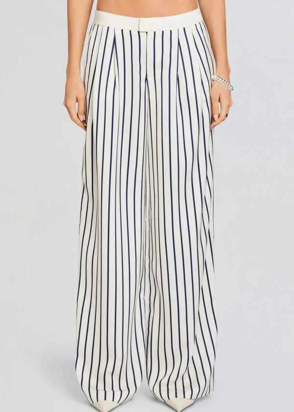 Bottoms*Retrofete Dixon Pant Navy/ Ivory Stripe