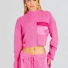 Night Out*Retrofete Donna Sweater Malibu Pink