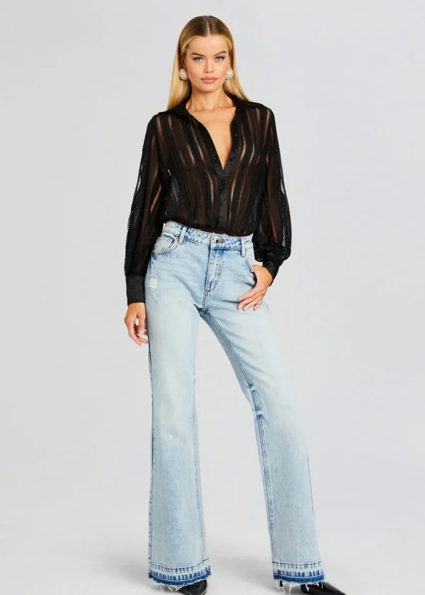 Resort '24*Retrofete Donney Bodysuit Black Sham