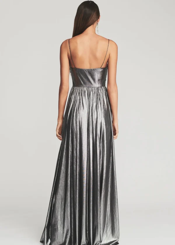 Guest Of*Retrofete Doss Dress Gunmetal