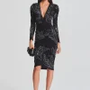Midi*Retrofete Dream Midi Dress Black