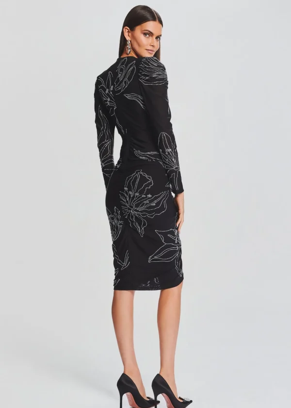 Midi*Retrofete Dream Midi Dress Black
