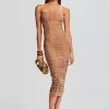 Neutral Moments*Retrofete Dream Strapless Dress Nude