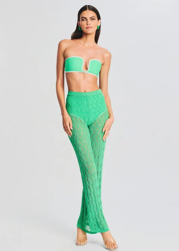 Swim*Retrofete Dylan Knit Long Pant Grass Green