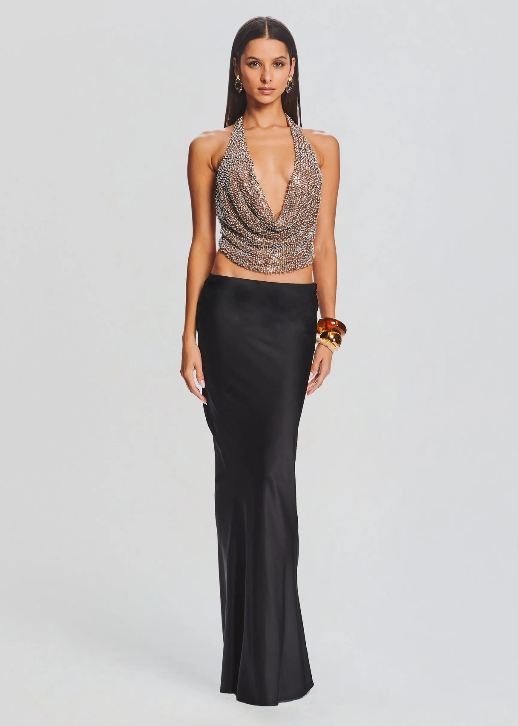 eleanor_sequin_top_1.webp Neutral Moments*Retrofete Eleanor Sequin Top Tannin/Silver
