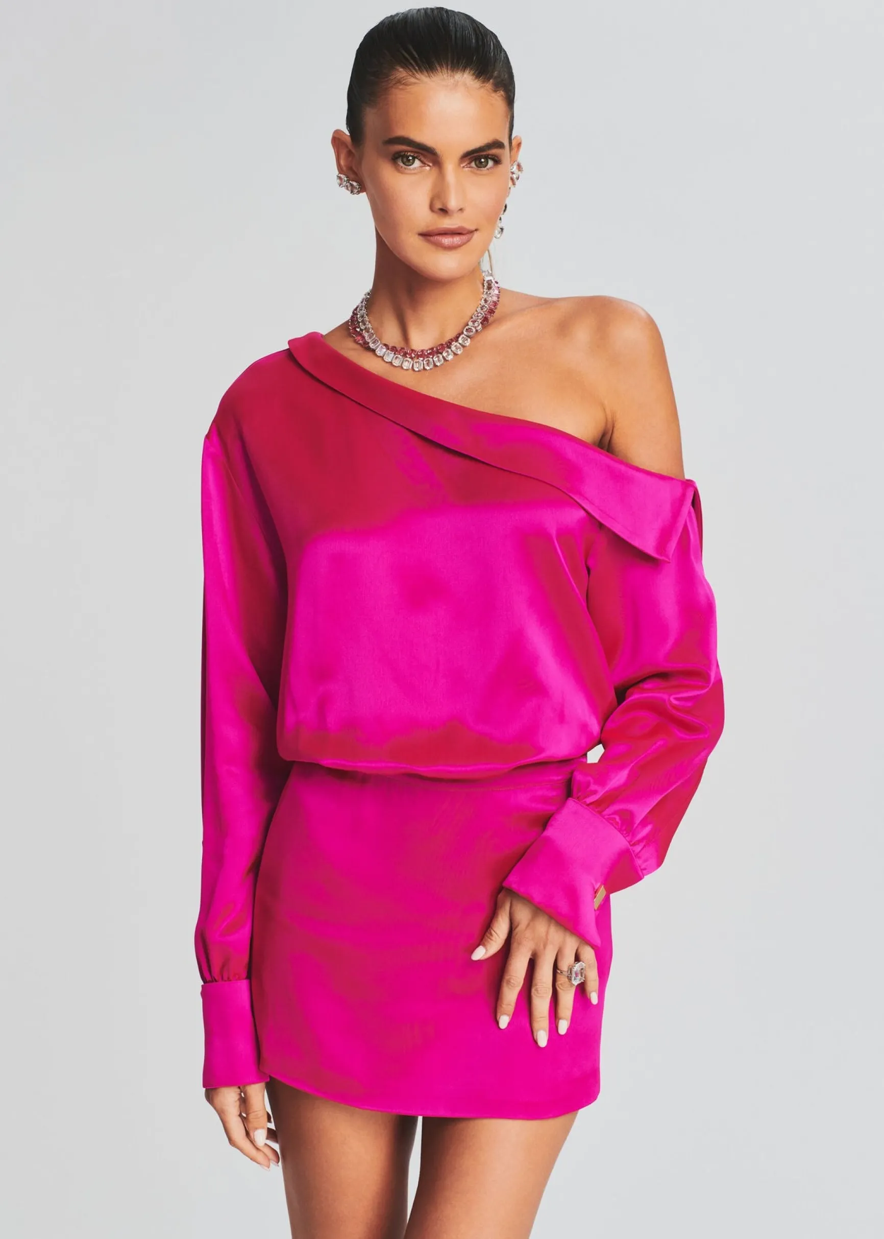 elio_dress_1-3.webp RETROFÊTE*Retrofete Elio Dress Neon Pink