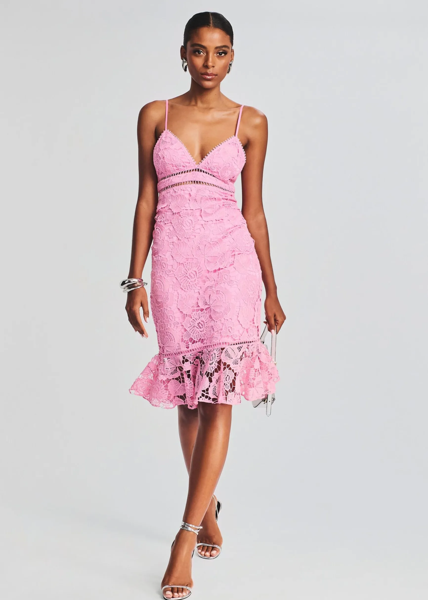 eliza_lace_midi_dress_0.webp Midi*Retrofete Eliza Lace Midi Dress Pink
