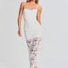 Rehearsal Dinner*Retrofete Eliza Lace Strapless Maxi Dress White