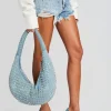 Trending*Retrofete Elodie Large Bag Chambray/Silver