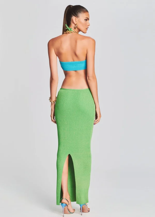 RETROFÊTE*Retrofete Eloisa Dress Green/Blue