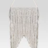 Handbags*Retrofete Estel Medium Pearl Fringe Bag White Pearl