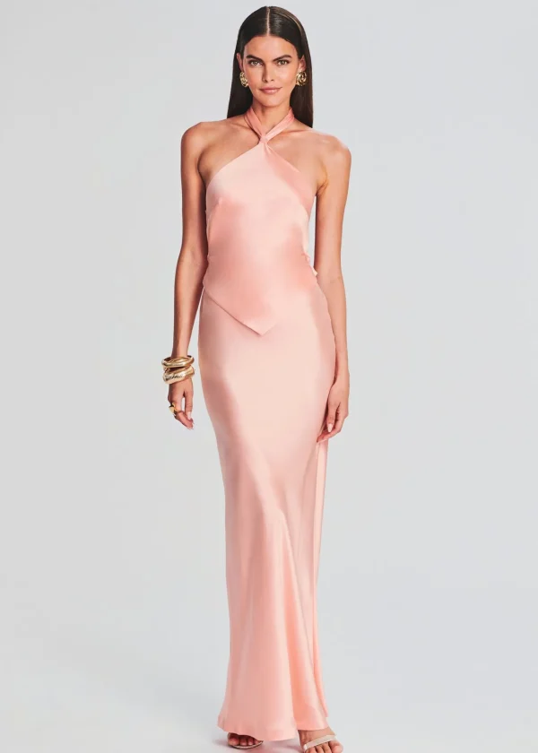 Gowns*Retrofete Ester Dress Cantaloupe