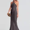 Maxi*Retrofete Ester Dress Charcoal