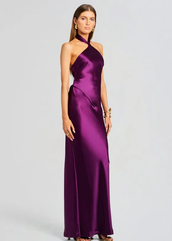 Dresses*Retrofete Ester Dress Eggplant