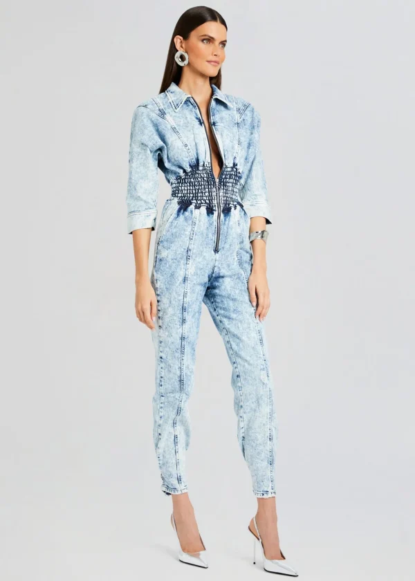 Day to Night*Retrofete Eti Jumpsuit Blue Acid