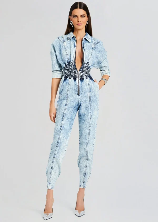 Night Out*Retrofete Eti Jumpsuit Blue Acid