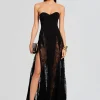 RETROFÊTE*Retrofete Evangeline Dress Black