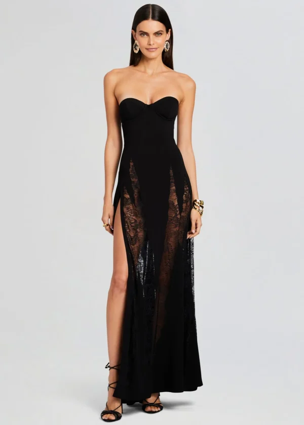 Maxi*Retrofete Evangeline Dress Black