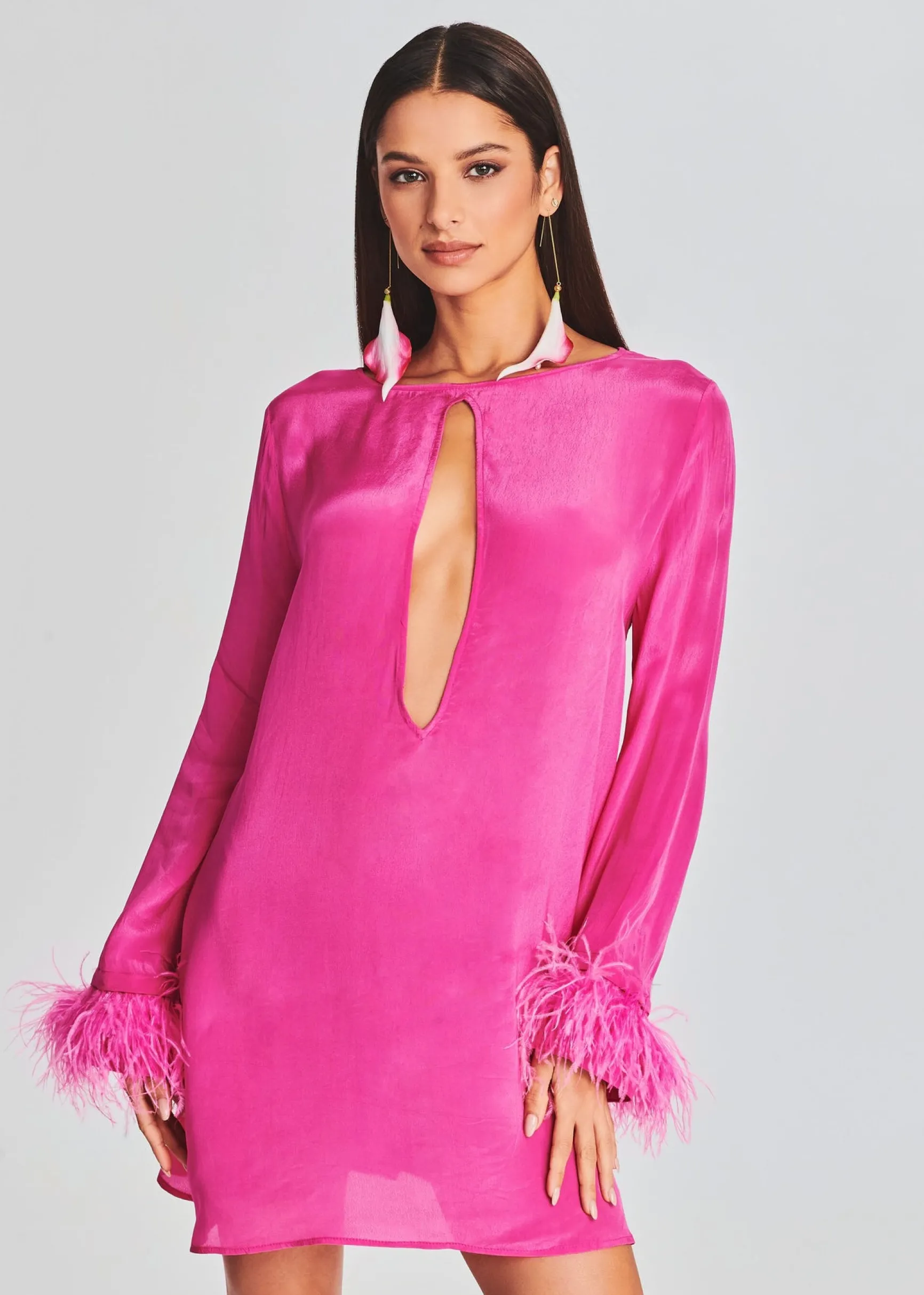 eve_mini_dress_1.webp Swim*Retrofete Eve Mini Dress Hot Pink