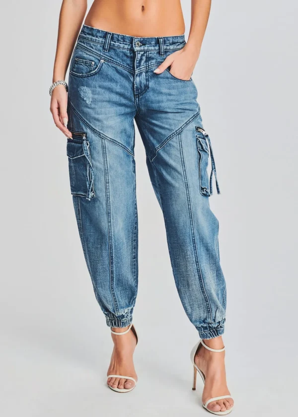 Denim*Retrofete Everette Cargo Pant Sea